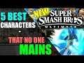 5 Best Characters That Nobody Mains - Patch 3.1 | Super Smash Bros. Ultimate