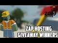 Annoucing the winners of my Zaphosting Giveaway