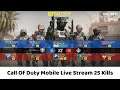 CALL OF DUTY MOBILE 25 Kills Live Stream Realme X - MADSTECH
