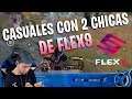 CHICAS DE FLEX9 & MITEK EN CASUALES 🔥 / PUBG MOBILE