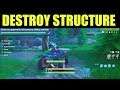 Destroy opponents structures with a vehicle Fortnite