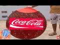 Experiment: Giant Coca Cola Balloon VS Mentos - Super Reaction!