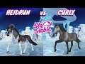 Heidrun vs Curly Horse Comparison