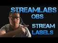 How to Add Stream Labels to your stream on Streamlabs OBS (Top tipper, latest follower etc.)