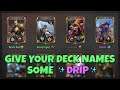 How to make deck names that DRIP in Legends of Runeterra