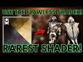 How To Use the Flawless "Vizier Regalia" Shader! Rarest Shader in the GAME!