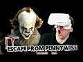 IT: ESCAPE FROM PENNYWISE VR (iPhone Virtual Reality Gameplay)