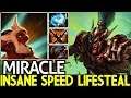 MIRACLE [Troll Warlord] Insane Speed Lifesteal Full Agility Build 7.23 Dota 2