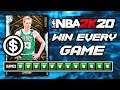 NBA 2K20 HOW TO WIN EVERY GAME OF MyTEAM UNLIMITED WITHOUT SPENDING ANY MONEY!! *GO 12-0 EASILY*