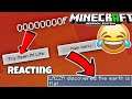 Reacting The FUNNIEST Deaths IN Minecraft Malayalam🤣🤣😆
