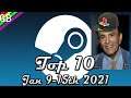 Steam Top 10 Jan 09-15th 2021 With Ricky Rankem!