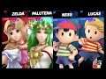 Super Smash Bros Ultimate Amiibo Fights   Request #4241 Zelda & Palutena vs Ness & Lucas