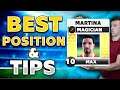 TIPS and BEST POSITION for MARTINA the MAGICIAN in SCORE MATCH!