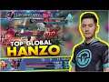 Top Global Hanzo OP 1-3-1 Hyper Carry Strategy ft. Assassin Dave | Mobile Legends