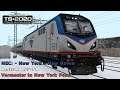 Vermonter to New York Penn - NEC: New York to New Haven - Amtrak ACS-64 - Train Simulator 2020