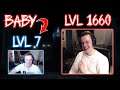 Watching my VERY FIRST Phasmophobia video! LVL 7 vs LVL 1660