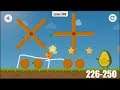 Where is my Avocado Draw Lines 3 Stars Walkthrough Part 9 Levels 226 - 250