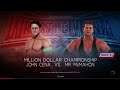 WWE 2K20 Vince McMahon VS John Cena 1 VS 1 Match Million Dollar Title