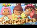 Animal Crossing New Horizons - Customize Your Villager! Different Nose Shapes, Mouths, & More