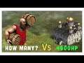 AOE 2DE: How many Petard can destroy a 4800HP Wonder?