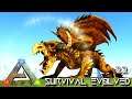 ARK: SURVIVAL EVOLVED - EPIC DRAGON MONSTER DAGON !!! VALGUERO ARCHAIC ASCENSION PYRIA E22