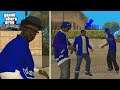 Crips vs SWAT Reuniting The Families Mission in GTA San Andreas! (Real Gangs)
