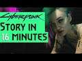 Cyberpunk 2077 Story Recap in 16 minutes (Main story only)