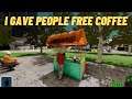 Fast Food Manager Gameplay - I Served People Free Coffee (New Restaurant Simulation PC Game)