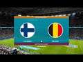 Finlandia vs Belgica Grupo B 2021 - Partido completo de la UEFA EURO 2021 (Full Match)