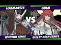 F@X 424 Winners Semis - hamma526 (Nagoriyuki) Vs. GUMI (Jack-O) Guilty Gear Strive