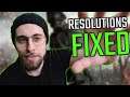 How to FIX - Can't change Resolution in Games (like Fortnite) (Easy FIX)