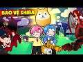 HUY NOOB CÙNG HIHA BẢO VỆ TRỨNG SHIBA KHỎI MA CÀ RỒNG TRONG MINECRAFT*HUY THỬ THÁCH THỦ THÀNH ⚔️🦇