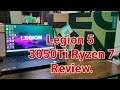 Lenovo Legion 5 3050ti Ryzen 7 Review vs Xbox Series X & PS5 can it compete?