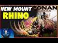 NEW MOUNT, THE RHINO - ALL YOU NEED TO KNOW | Conan exiles Siptah |
