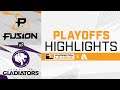 Philadelphia Fusion VS Los Angeles Gladiators - Overwatch League 2021 Highlights | Playoffs Day 1