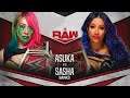 RAW: Sasha Banks Vs Asuka [RAW Women's Championship] #RAW #WWE #WWE2K20