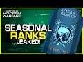 Seasonal Ranking System Leaked! | No More Prestige in Modern Warfare