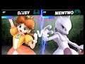 Super Smash Bros Ultimate Amiibo Fights  – 3pm Poll Daisy vs Mewtwo