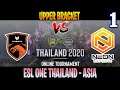 TNC vs Neon Esports Game 1 | Bo3 | UpperBracket ESL ONE THAILAND ASIA 2020 | DOTA 2 LIVE