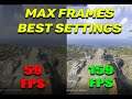 WARZONE CALDERA BEST GRAPHIC SETTING  MAX FRAMES MAX VISIBILITY #callofduty #warzone #vanguard