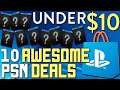 10 AWESOME PSN GAME DEALS UNDER $10 RIGHT NOW - SUPER CHEAP PS4 GAMES!