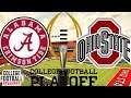 2021 CFP National Championship Ohio State vs Alabama | NCAA 14 Revamped