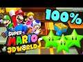 6-7 Fuzzy Time Mine 🎪 Super Mario 3D World Switch + Wii U 🎪 All Green Stars + Stamp