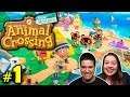 ANIMAL CROSSING: NEW HORIZONS #1 (gameplay ao vivo em português pt-BR) | 23/03/2020