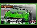 Asphalt9| Grand Prix Lamborghini Essenza SCV12 Qualifying Round [01:11.870] On Pantheon Split