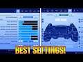 BEST Fortnite Controller Edit Sensitivity + settings + Deadzone! (Fortnite best settings ps4 + xbox)
