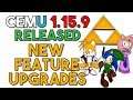 Cemu 1.15.9 Released | New Graphical Fixes, Softlock/Crash fixes & UI Upgrades
