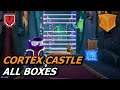 Crash Bandicoot 4 - CORTEX CASTLE - All Boxes (with checkpoint numbers) & Bonus Level - Walkthrough