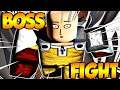 DEFEATING SAITAMA THE STRONGEST BOSS IN ONE PUNCH MAN DESTINY WITH 3 DEITIES! | ROBLOX