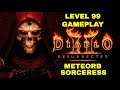 Diablo 2 Resurrected - Level 99 METEORB SORCERESS - Andariel / PITS / Player 8 Hell Dif - 3440x1440